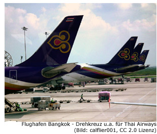 Airlines Fluggesellschaft Bangkok Direkflug Stop Over