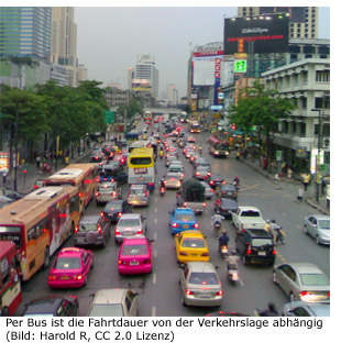 Bus Zentrum Bangkok Flughafen Linien