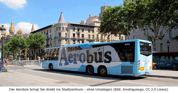 Bus Shuttle Aerobus Innenstadt