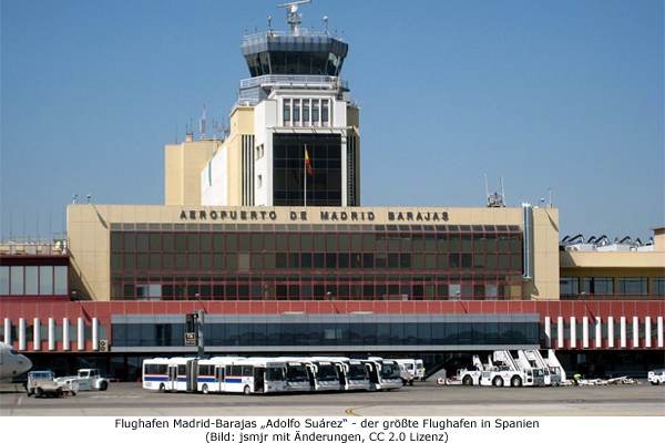 Flughafen Airport Madrid Barajas MAD